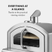 Піч для піци Klarstein Pizzaiolo Neo 3900 Вт 43 см x 55 см