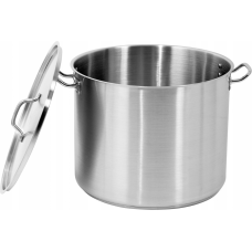 YATO YG-00028 СРЕДНЯЯ КАСТРУЛЯ С КРЫШКОЙ SS 45X36CM