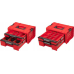 Ящики для інструментів, мобільний стелаж QBRICK PRO Drawer RED Workshop