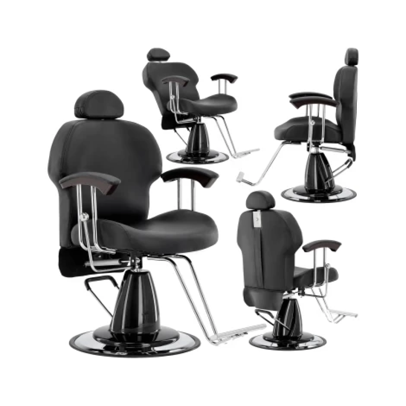 Перукарське крісло гідравлічне для перукарні barber shop Olaf Barberking