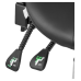 Стілець сідло косметичний Physa  чорний