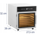 Сушарка для їжі на 6 решіток ROYAL CATERING RCDA-500/15S