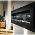 БІОКАМІН BLACK LINE зі склом 1200x400 чорний 120