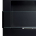 БІОКАМІН BLACK LINE зі склом 1200x400 чорний 120
