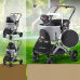 Коляска для собак LOVPET сіра XL до 32 кг