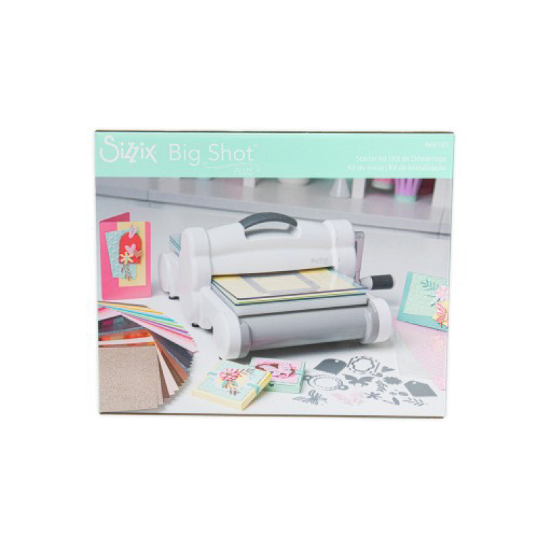 A5 SIZZIX BIG SHOT МАШИНА ДЛЯ РІЗАННЯ ТА ТИСНЕННЯ СТАРТОВИЙ НАБІР