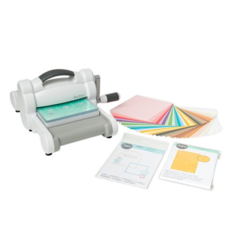 A5 SIZZIX BIG SHOT МАШИНА ДЛЯ РІЗАННЯ ТА ТИСНЕННЯ СТАРТОВИЙ НАБІР