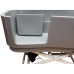 Ванна для грумінгу Blovi Dog Bath Gray з електричним ліфтом