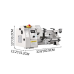 Верстат токарний по металу VEVOR 650W 210x350mm 2250RMP