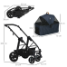 Dog Buggy 2 в 1 Сумка для транспортування в коляску для собак
