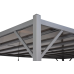Антрацитова пергола для тераси Paros 3x4m Garden Point