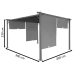 Антрацитова терасна пергола Sevilla 3x4m Garden Point