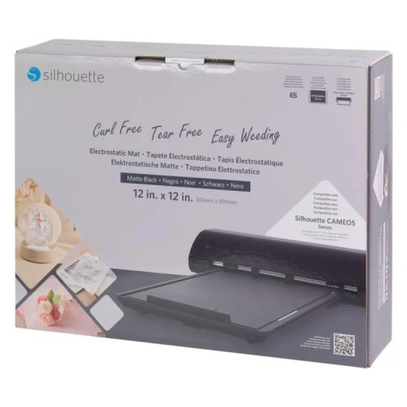 Платформа електростатична чорна 30,5х30,5 см для плотера Silhouette Cameo 5
