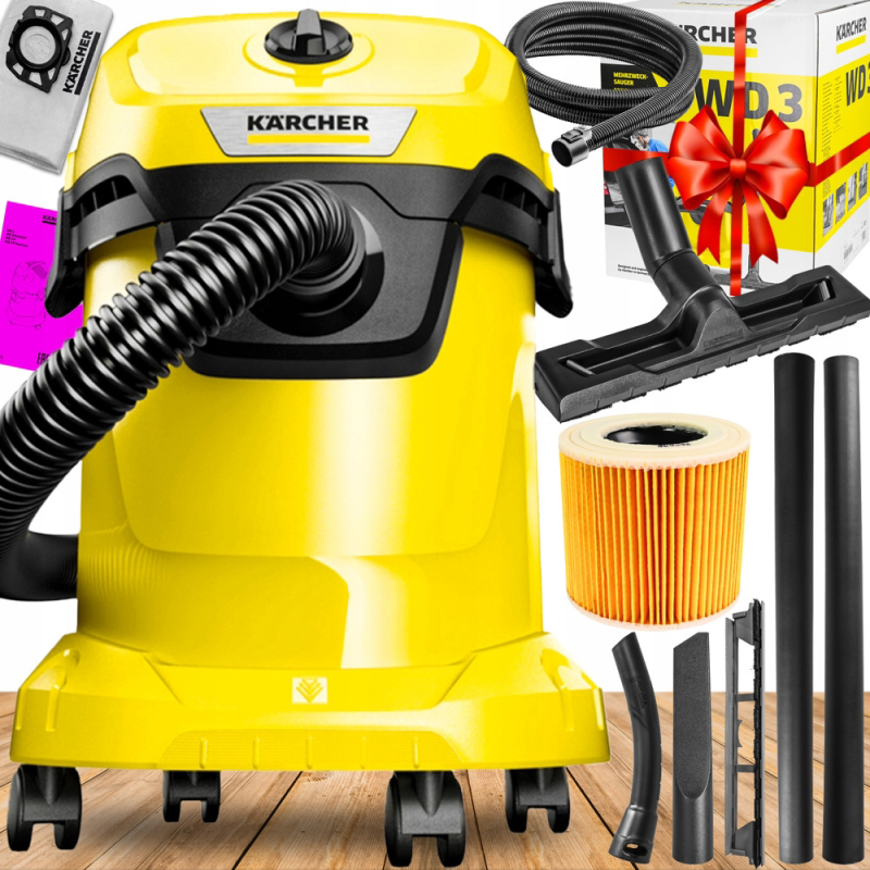 ПРОМИСЛОВИЙ ПИЛОСОС KARCHER WD 3 TURBO