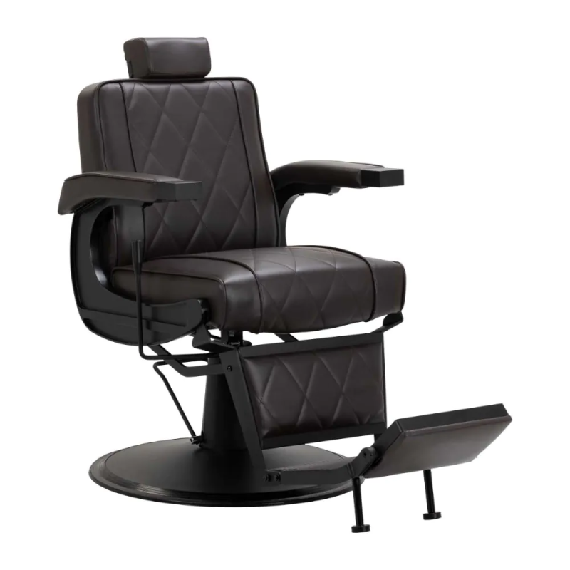 Париккарское кресло Hair System BM88066 коричневого цвета